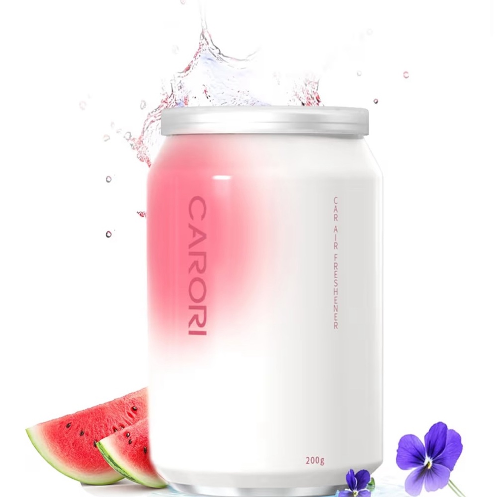 Carori Pink and White Air Freshener Balm Air Freshener 7.05 OZ watermelon